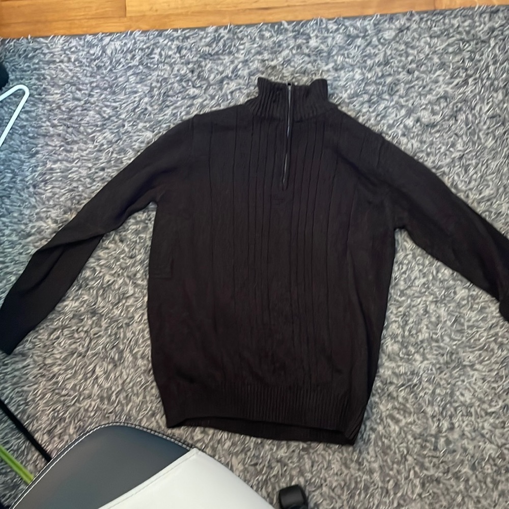 Dark brown sweater